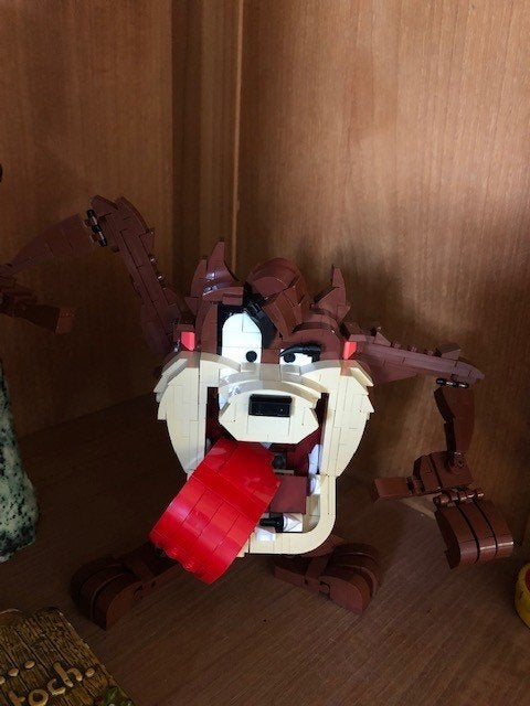 Taz - Tazmanian Devil, MOC (eigen creatie), Lego, Compleet, Ophalen of Verzenden