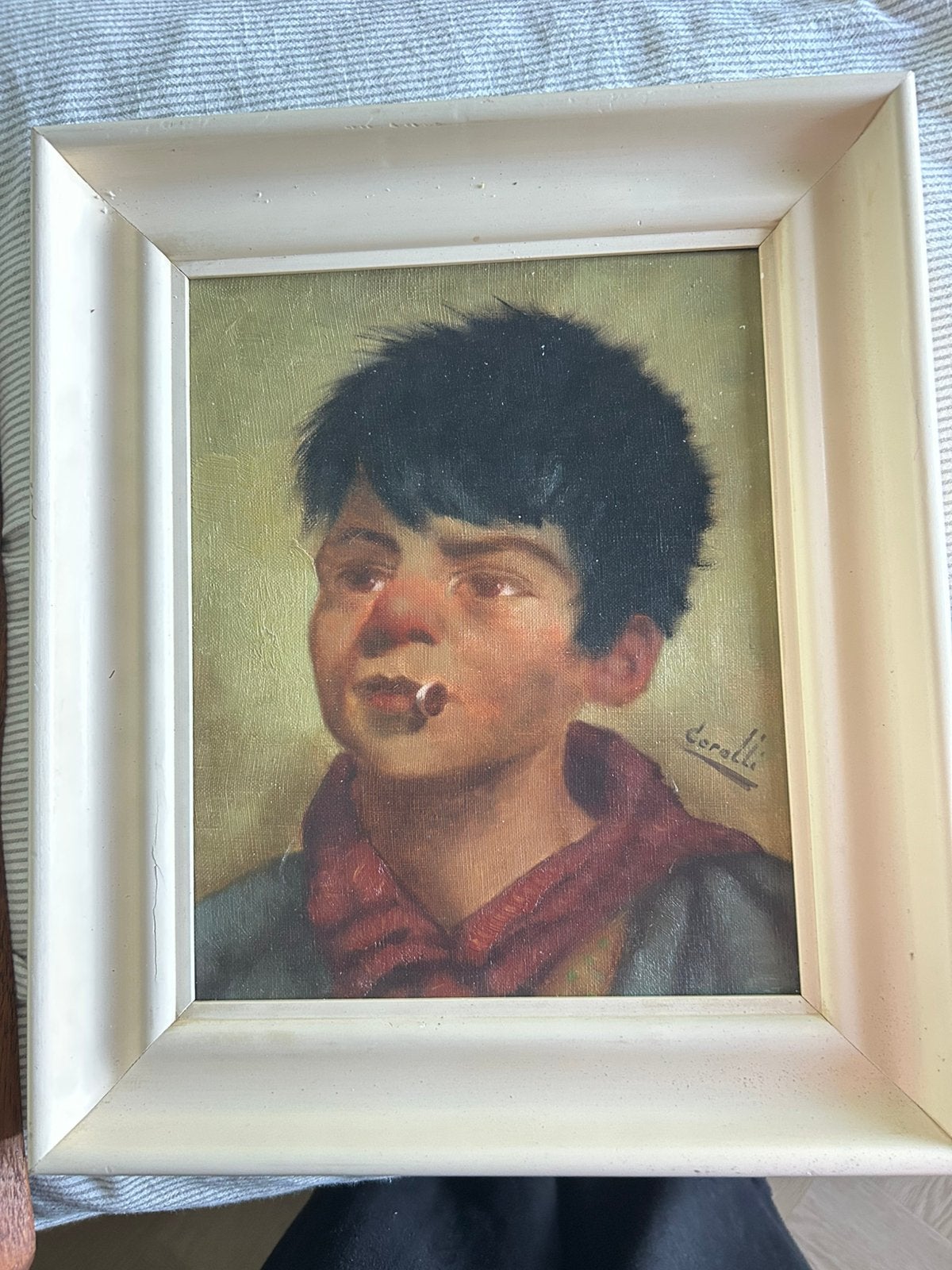 Zigeuner jongetje, Ophalen