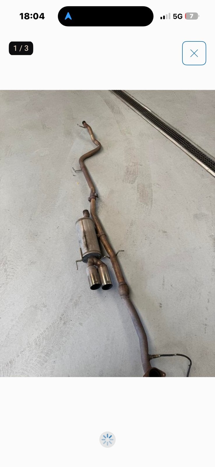 Fiat punto RVS uitlaat met magnaflow einddemper!!, Ophalen, Nieuw, Fiat