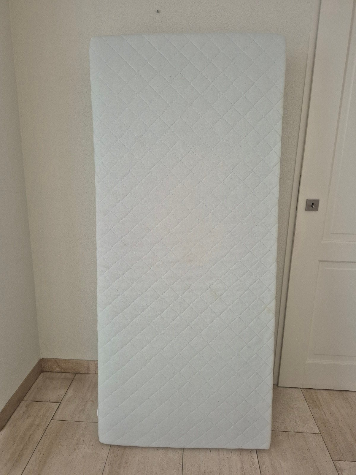 2x IKEA VYSSA logeer matrassen gratis af te halen, Ophalen, Gebruikt, 190 cm of minder, Matras