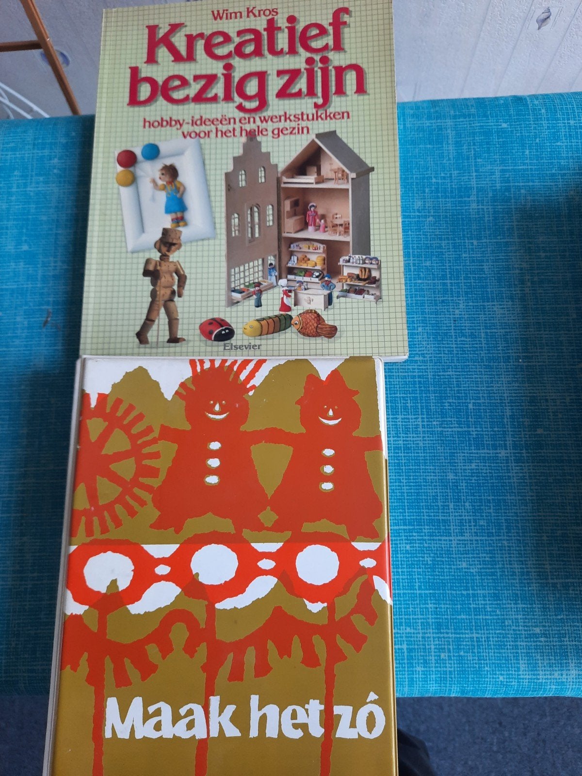 Kreatief Bezig Zijn & Maak Het Zo - Hobbyboeken, Boeken, Gelezen, Ophalen of Verzenden, Wim Kros, C. Thepass, Overige onderwerpen