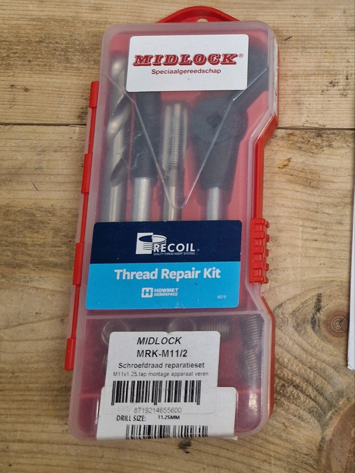 🛠 Nieuwe Midlock schroefdraad reparatie set M11, Ophalen of Verzenden, Nieuw