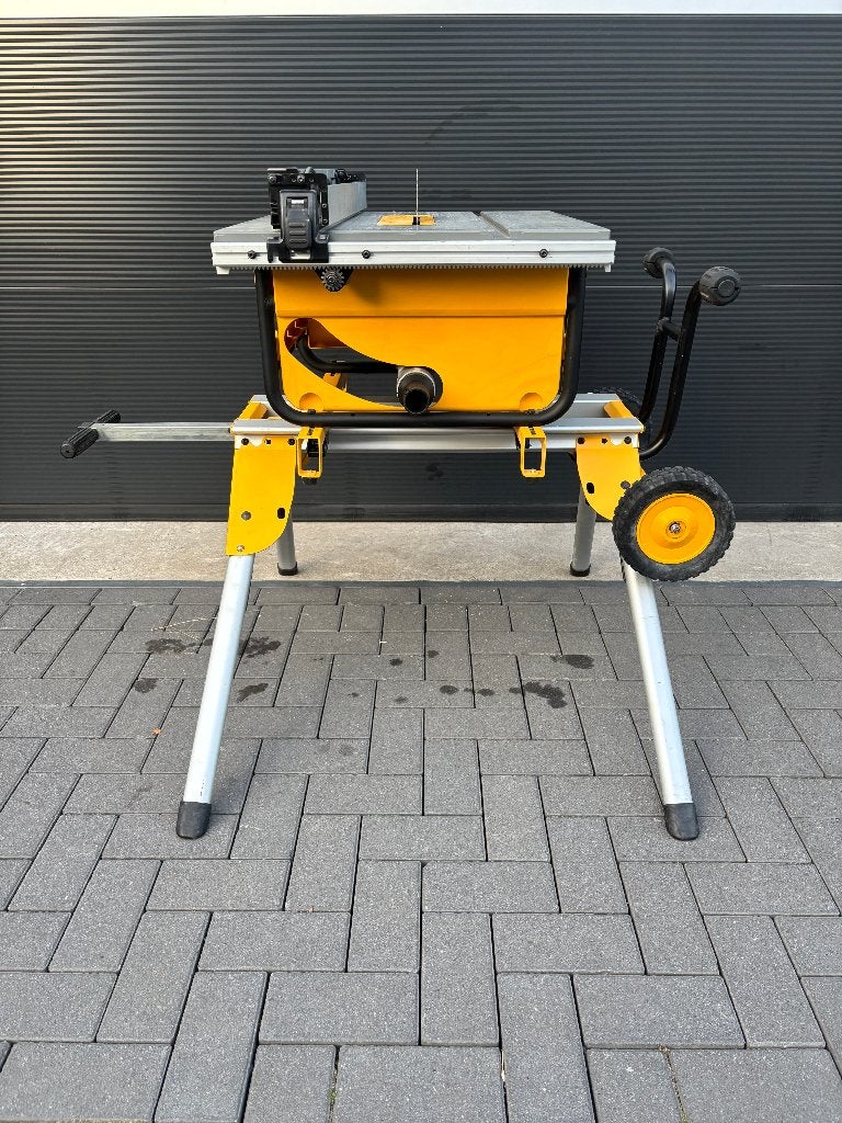 DeWalt DWS745 tafelzaag Incl DE7400 onderstel, Ophalen, De Walt, Gebruikt, DEWALT Nederland
