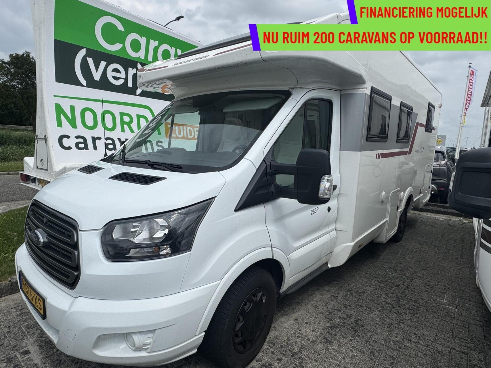 Roller team KRONOS 265 TL/P, QUEENSBED, 38377 KM !, Overige merken, Koelkast, 7 tot 8 meter, Bedrijf