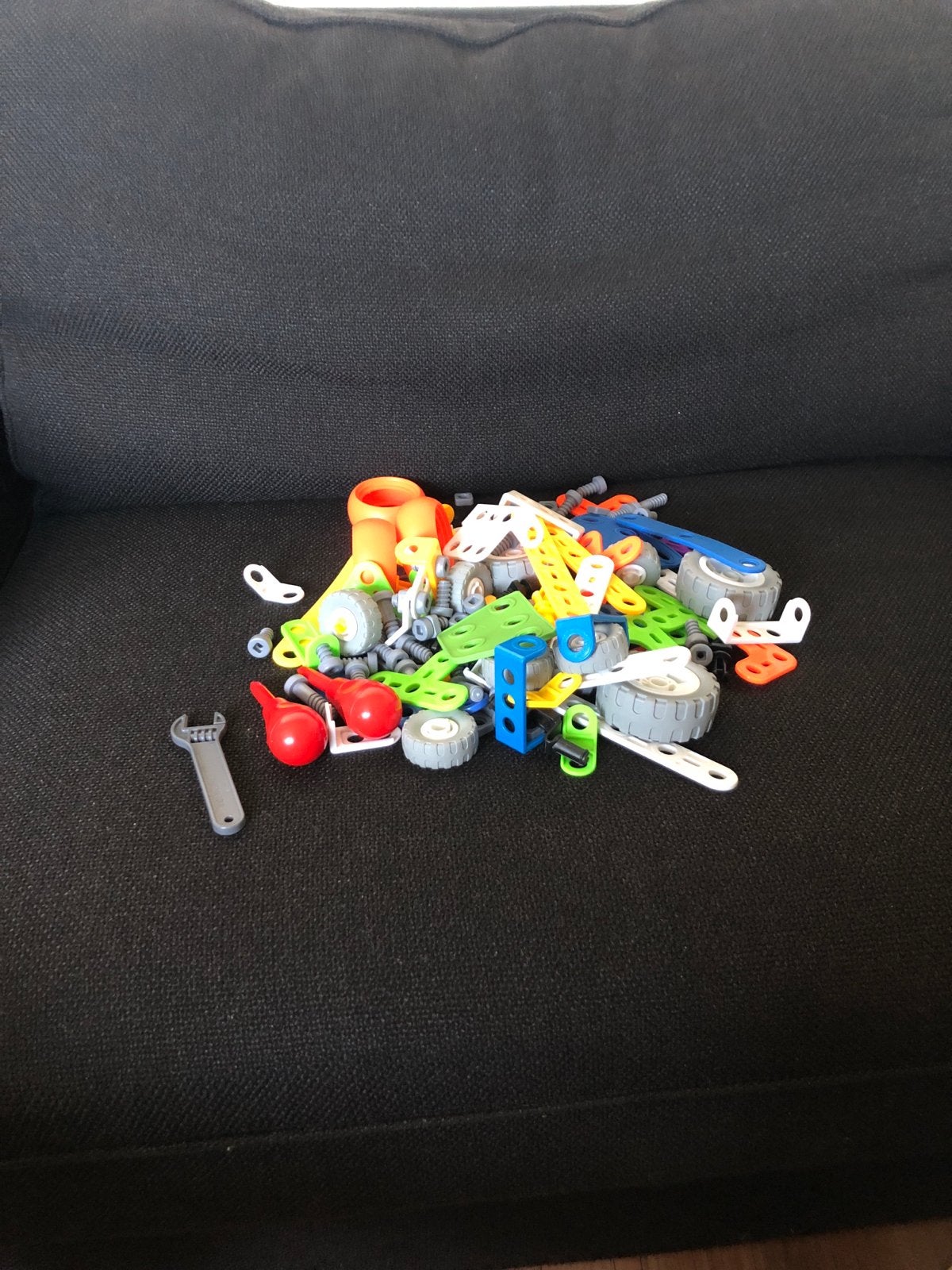 Grote set bouw- en constructiespeelgoed, Ophalen of Verzenden, Gebruikt, Bouwen