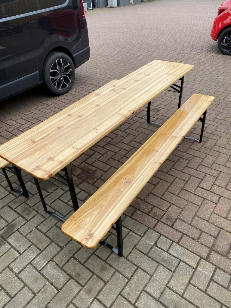 Setjes Bierbanken | biertafel te huur | te huur biertafels, Ophalen of Verzenden, Nieuw, Overige typen, Overige