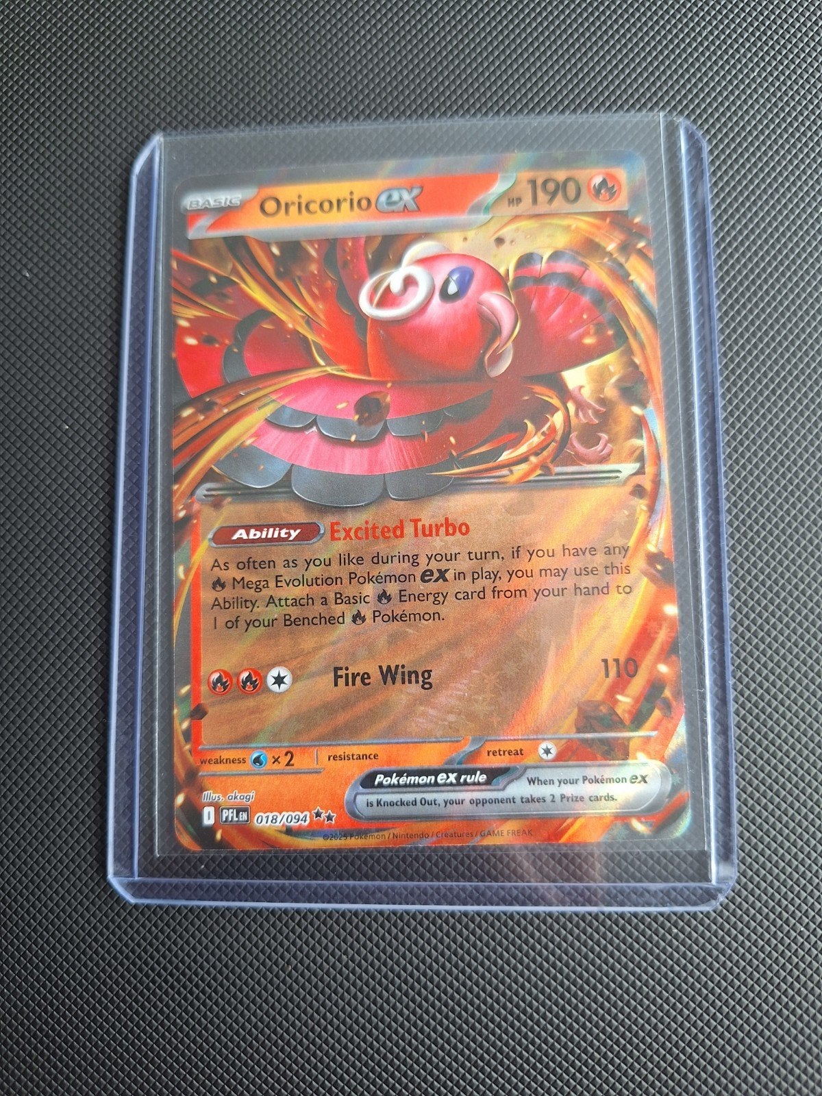 Oricorio ex 018/094, Ophalen, Zo goed als nieuw