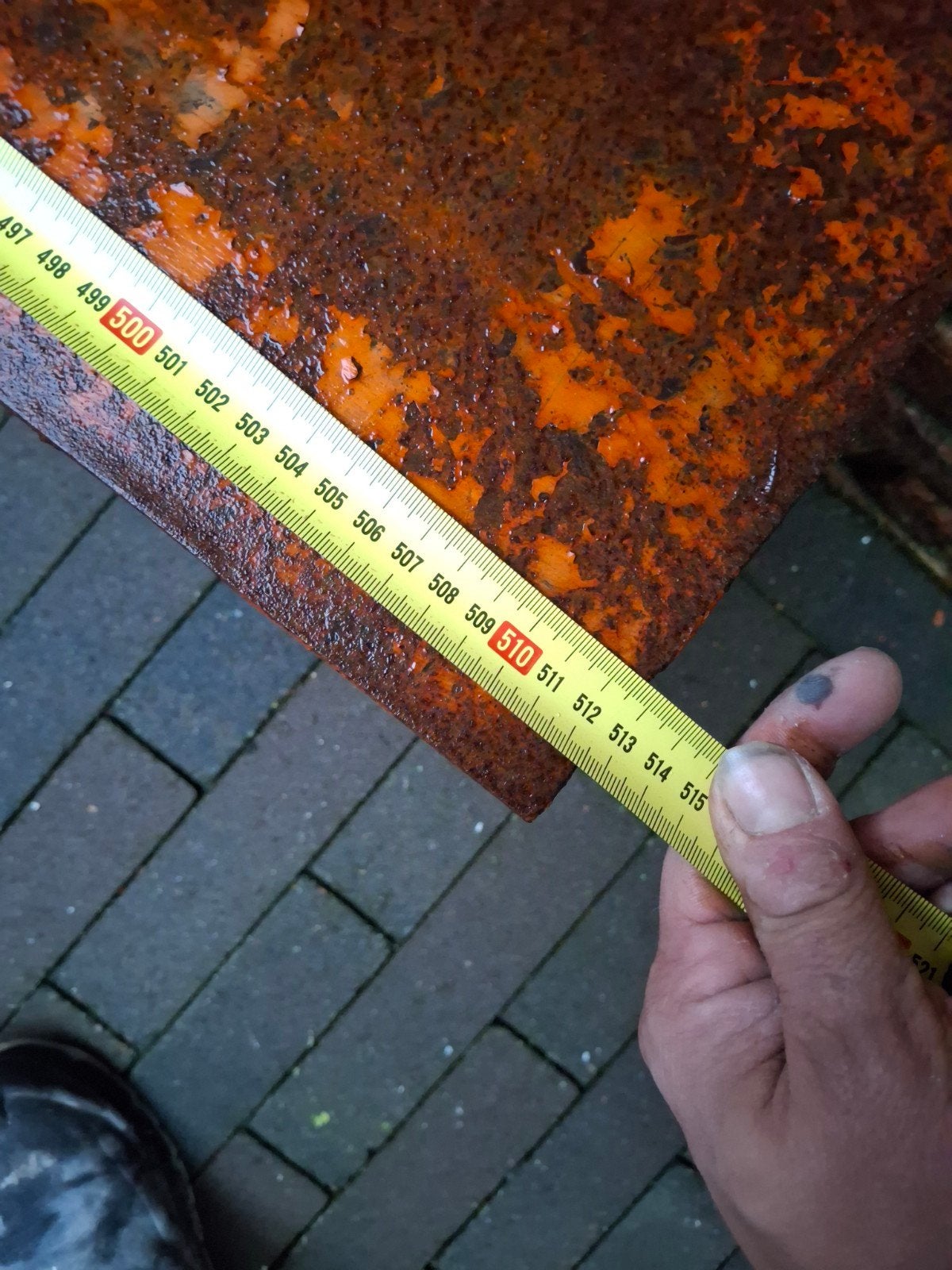 Stalen H-balk / I-profiel - 5.10 meter, Ophalen of Verzenden, Gebruikt, IJzer