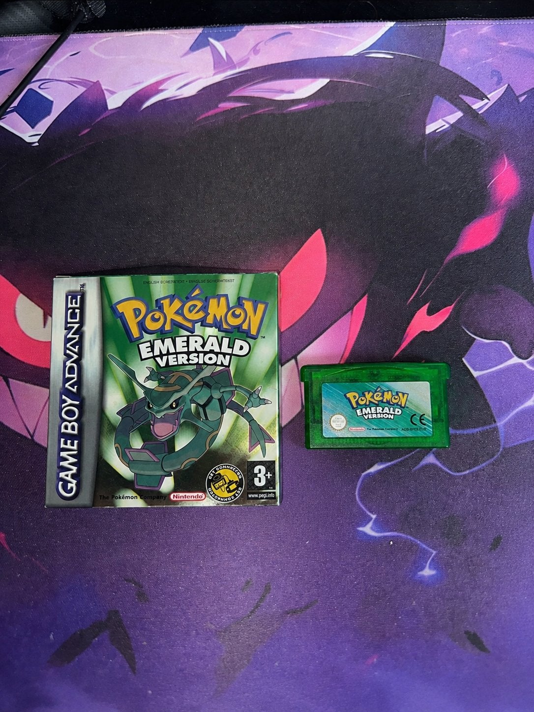 Pokémon Emerald GBA, Gebruikt, 1 speler, Ophalen of Verzenden, Role Playing Game (Rpg)