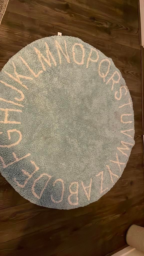 Tapijt met alfabet, Ophalen of Verzenden, Wanddecoratie