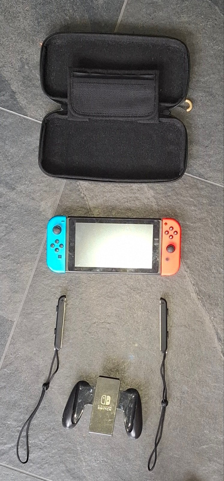 Nintendo Switch Original met accessoires en losse standaard, Ophalen, Gebruikt, Met 2 controllers, Switch Original