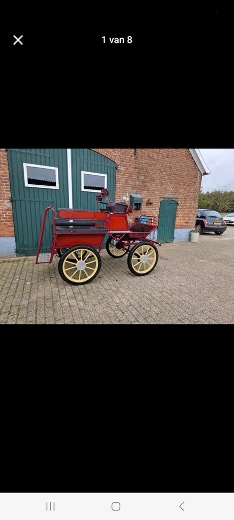Menwagen met tuig, Ophalen, Zo goed als nieuw, Overige soorten