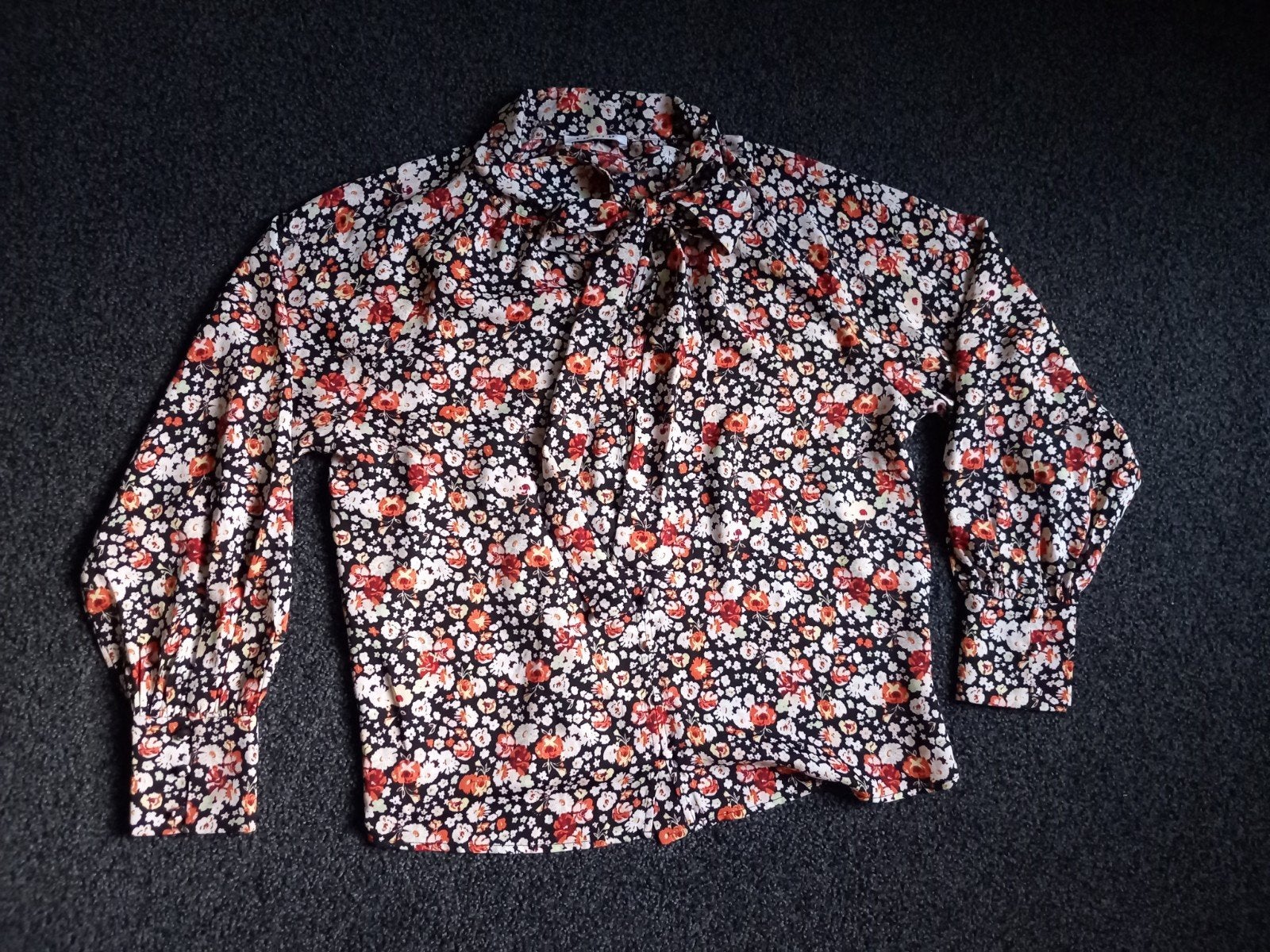 Blouse met bloemen, maat 38, Maat 38/40 (M), Meerkleurig, Ophalen of Verzenden, Zo goed als nieuw