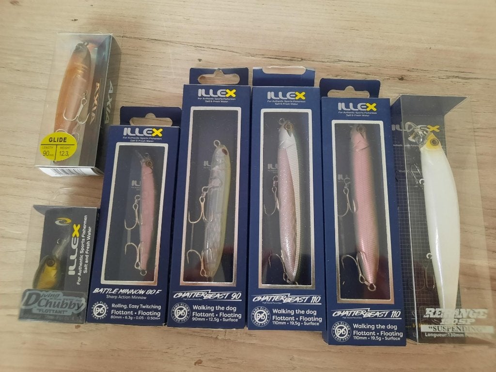 Setje pluggen Illex/Axia, Watersport en Boten, Ophalen of Verzenden, Nieuw, Overige typen