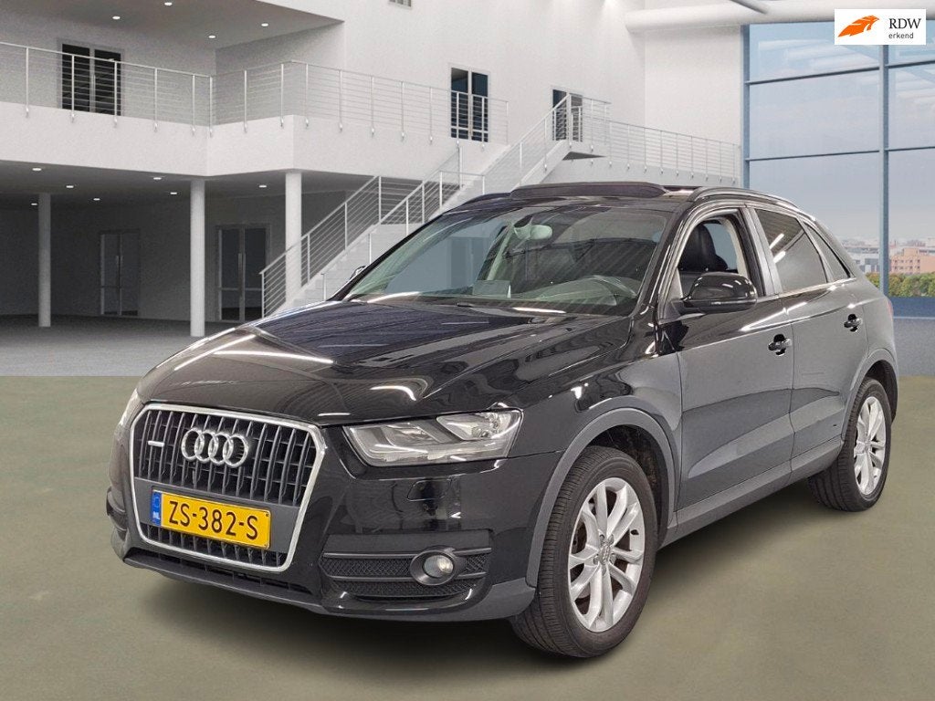 Audi Q3 2.0 TFSI quattro Pro Line, Auto's, Audi, Euro 5, 4 cilinders, 1984 cc, Zwart