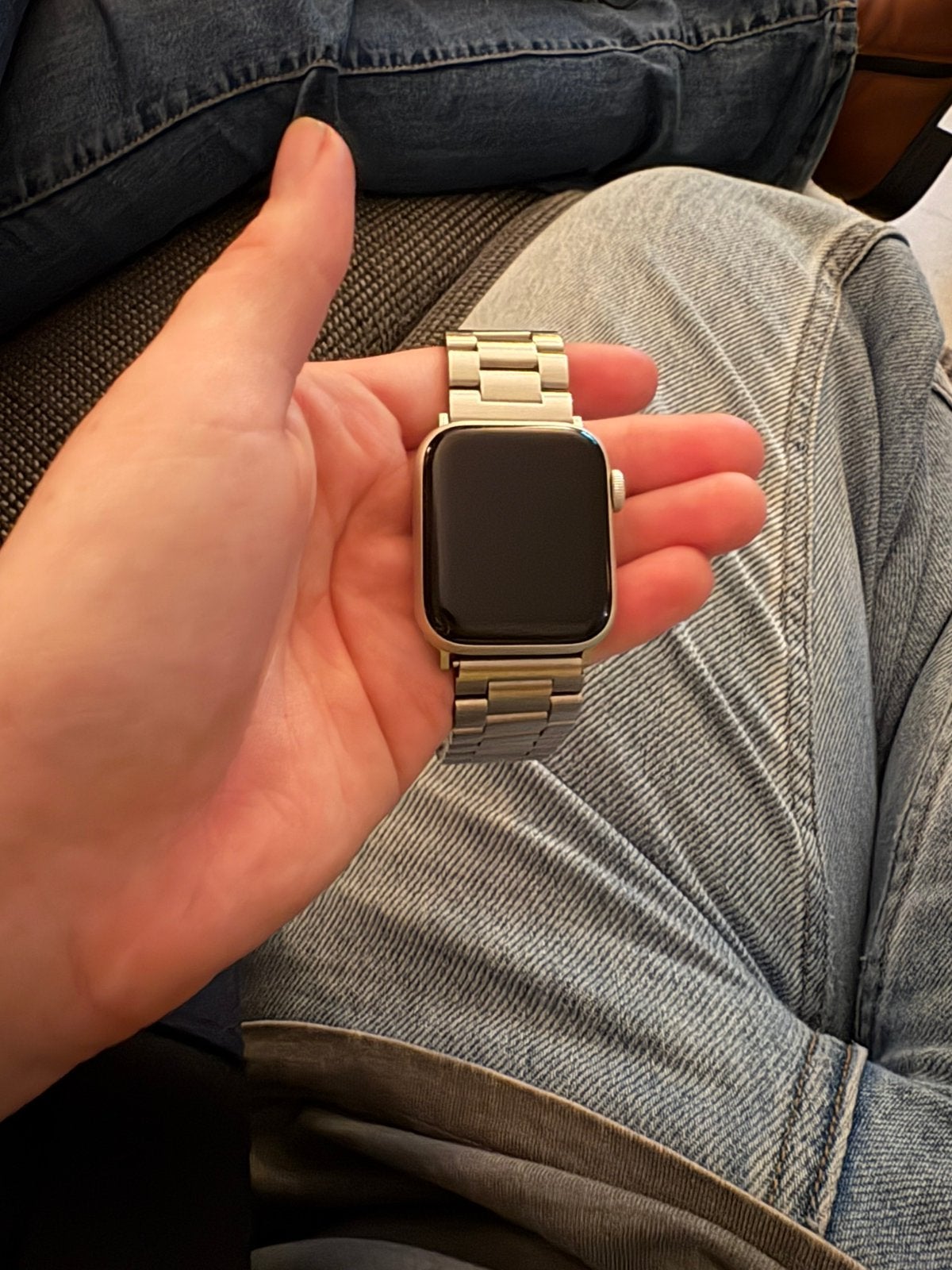 Apple Watch SE serie 2, Ophalen, IOS, Zo goed als nieuw, Waterdicht