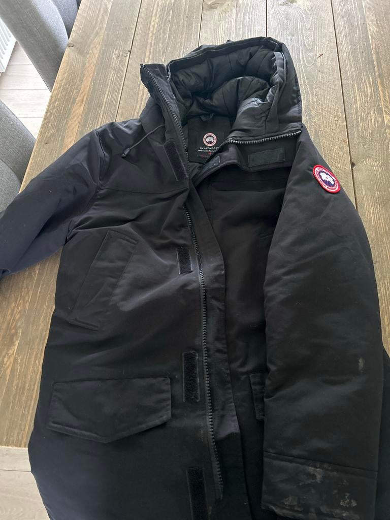 Canada Goose Jas maat L, Kleding | Heren, Jassen | Winter, Ophalen of Verzenden, Gedragen, Maat 52/54 (L), Zwart