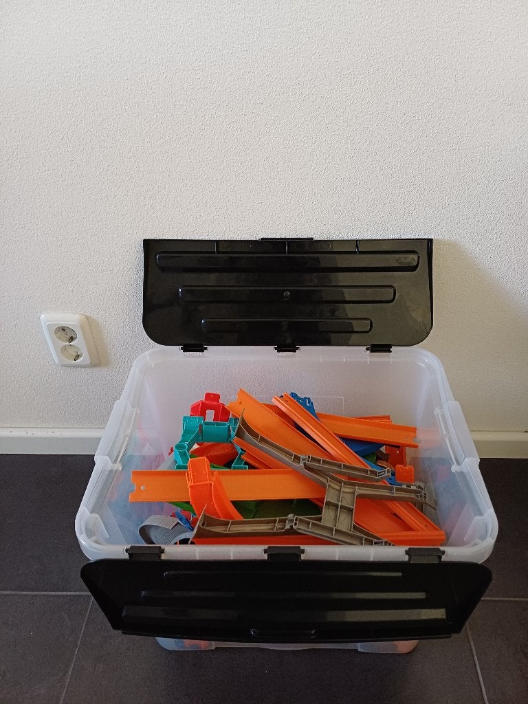 Grote hoeveelheid Hot Wheels onderdelen/ baanstukken, Ophalen of Verzenden, Zo goed als nieuw
