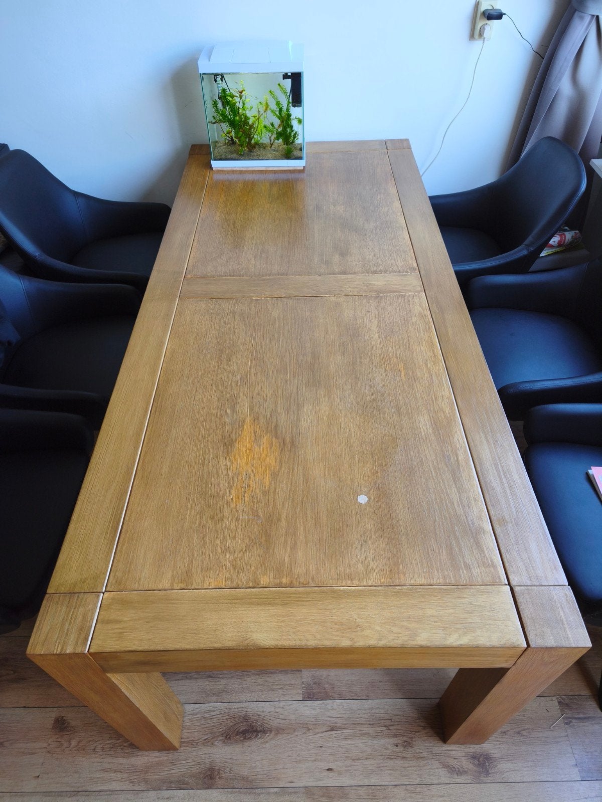 Eettafel GRATIS, Huis en Inrichting, Ophalen, Gebruikt, 200 cm of meer, 50 tot 100 cm