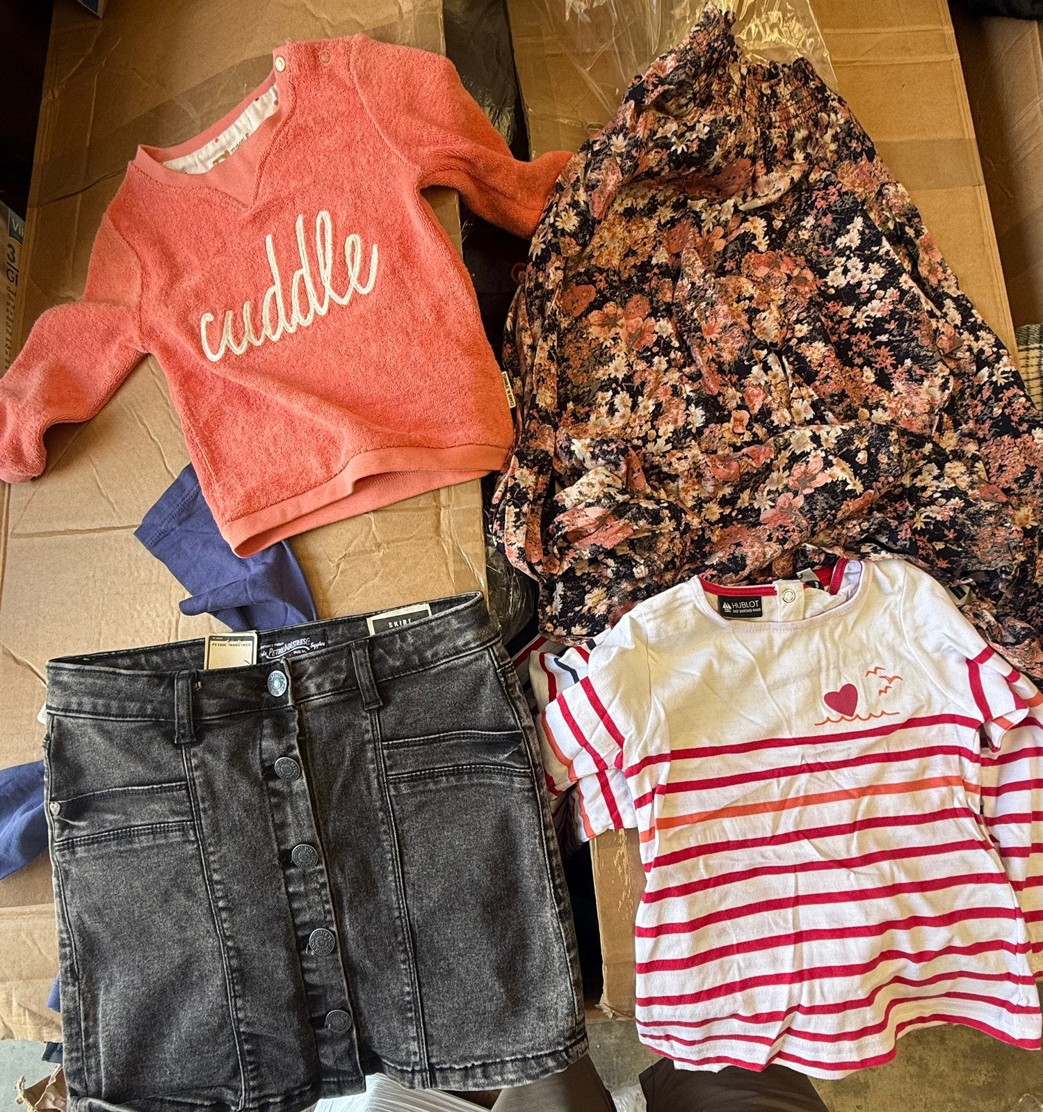 Partij kinderkleding nieuw met labels, Zakelijke goederen, Partijgoederen en Retail | Partijgoederen, Ophalen of Verzenden