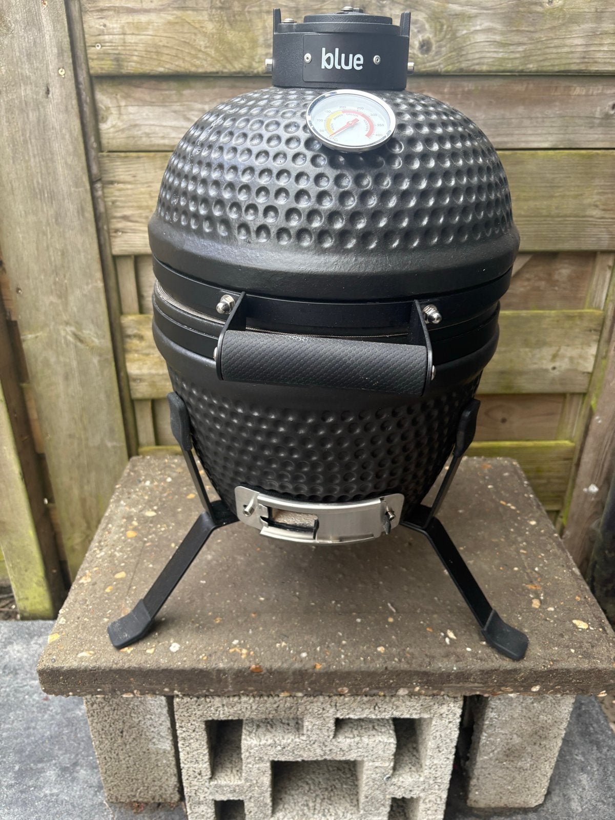 Blue Kamado, Tuin en Terras, Barbecue-accessoires, Ophalen, Zo goed als nieuw