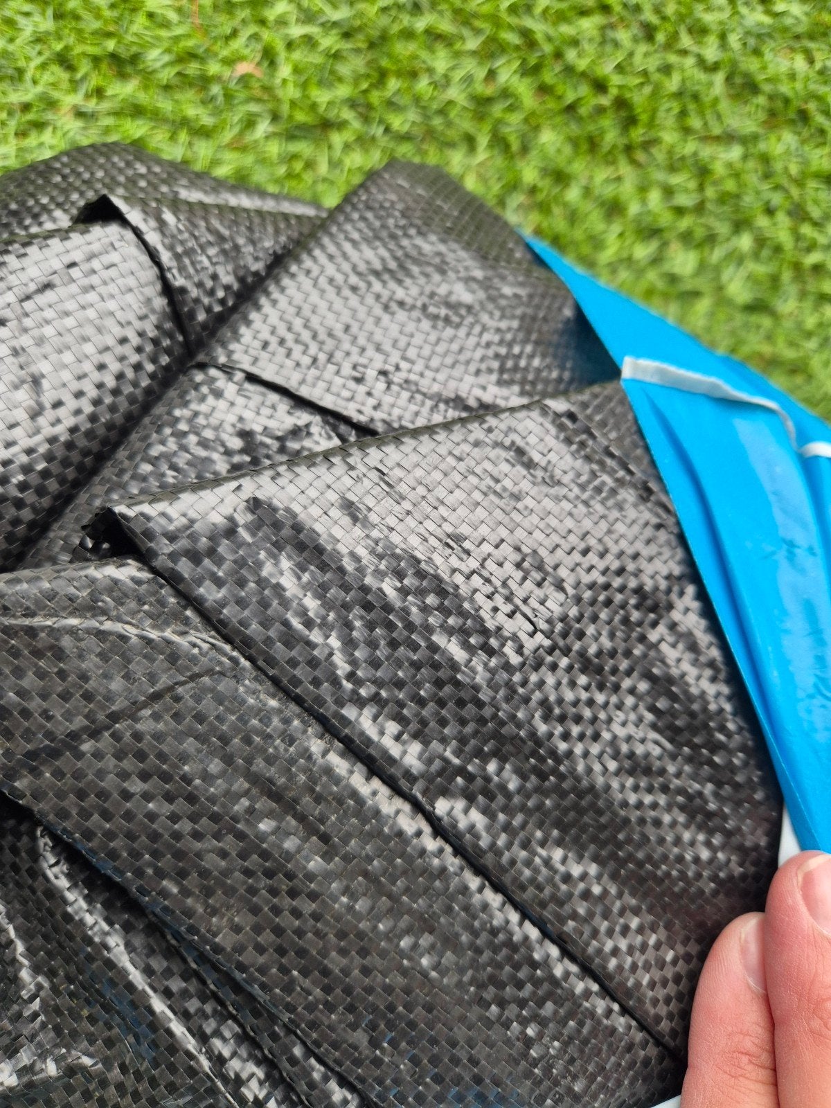 Eco grondzeil 4x6m voor oa Quechua 5.2 tent, Ophalen, Zo goed als nieuw