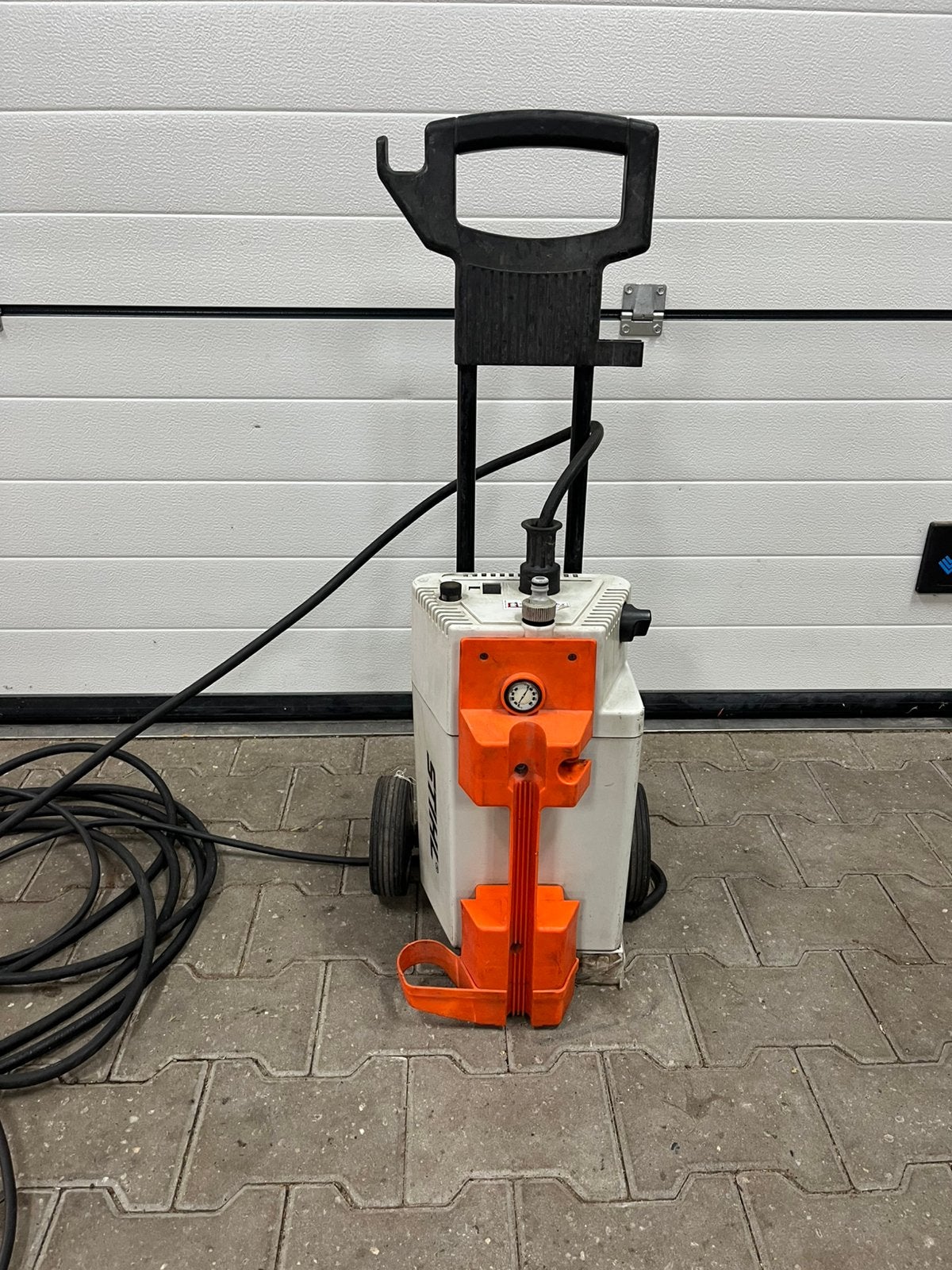 Stihl RE 250 K hogedrukreiniger 150 bar 10lt, Tuin en Terras, Ophalen, Gebruikt, Elektrisch, Met regelbare waterdruk