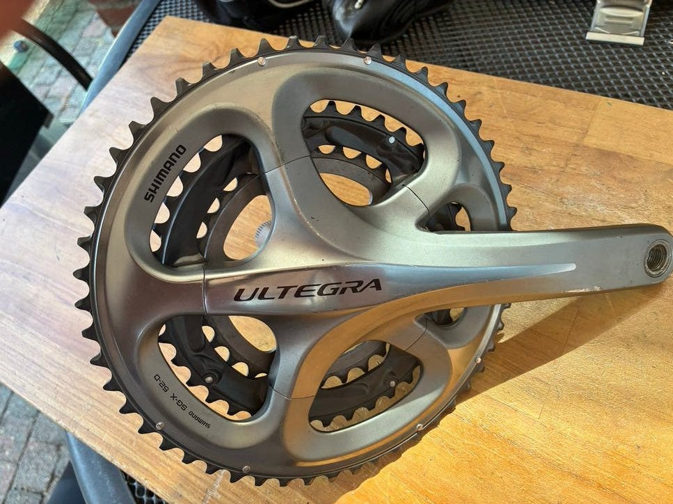 Shimano Ultegra FC-6703 Crankstel 175mm, Gebruikt, Aluminium, Racefiets, Ophalen