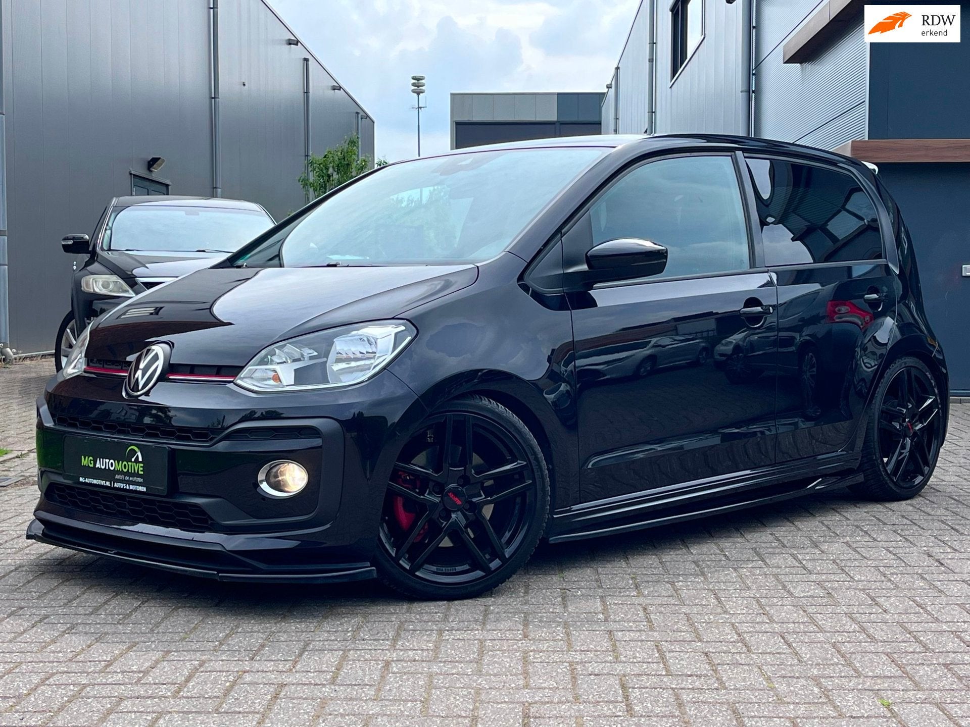 Volkswagen Up! 1.0 TSI GTI | UNIEKE AUTO | MAXTON BODYKIT |, Voorwielaandrijving, Gebruikt, Up!, Zwart