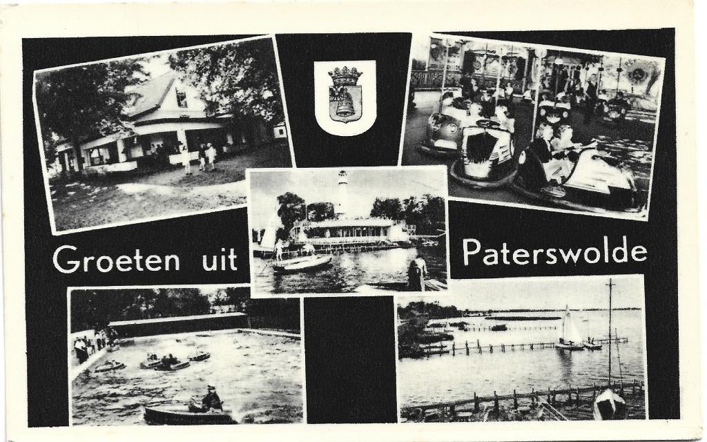 Paterswolde;  Groeten uit Paterswolde ( 1 ), Verzenden, 1940 tot 1960, Gelopen, Drenthe