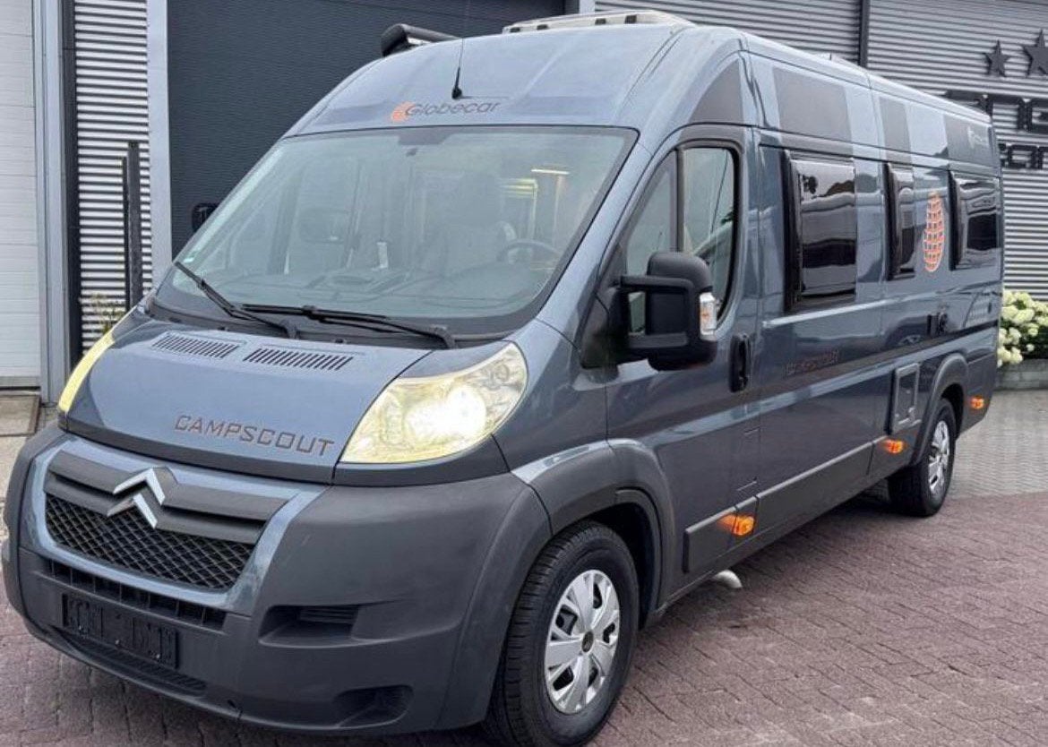 Buscamper Poessl Campscout 640 | 2013 | 82.000 km | 150 PK, Caravans en Kamperen, Campers, Buscamper of Camperbus, Pössl, Tot en met 2