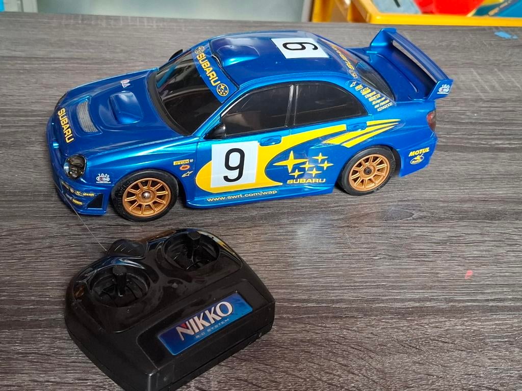 RC Nikko Subaru Impreza WRC - 3-band besturing, Hobby en Vrije tijd, Modelbouw | Radiografisch | Auto's, Ophalen of Verzenden