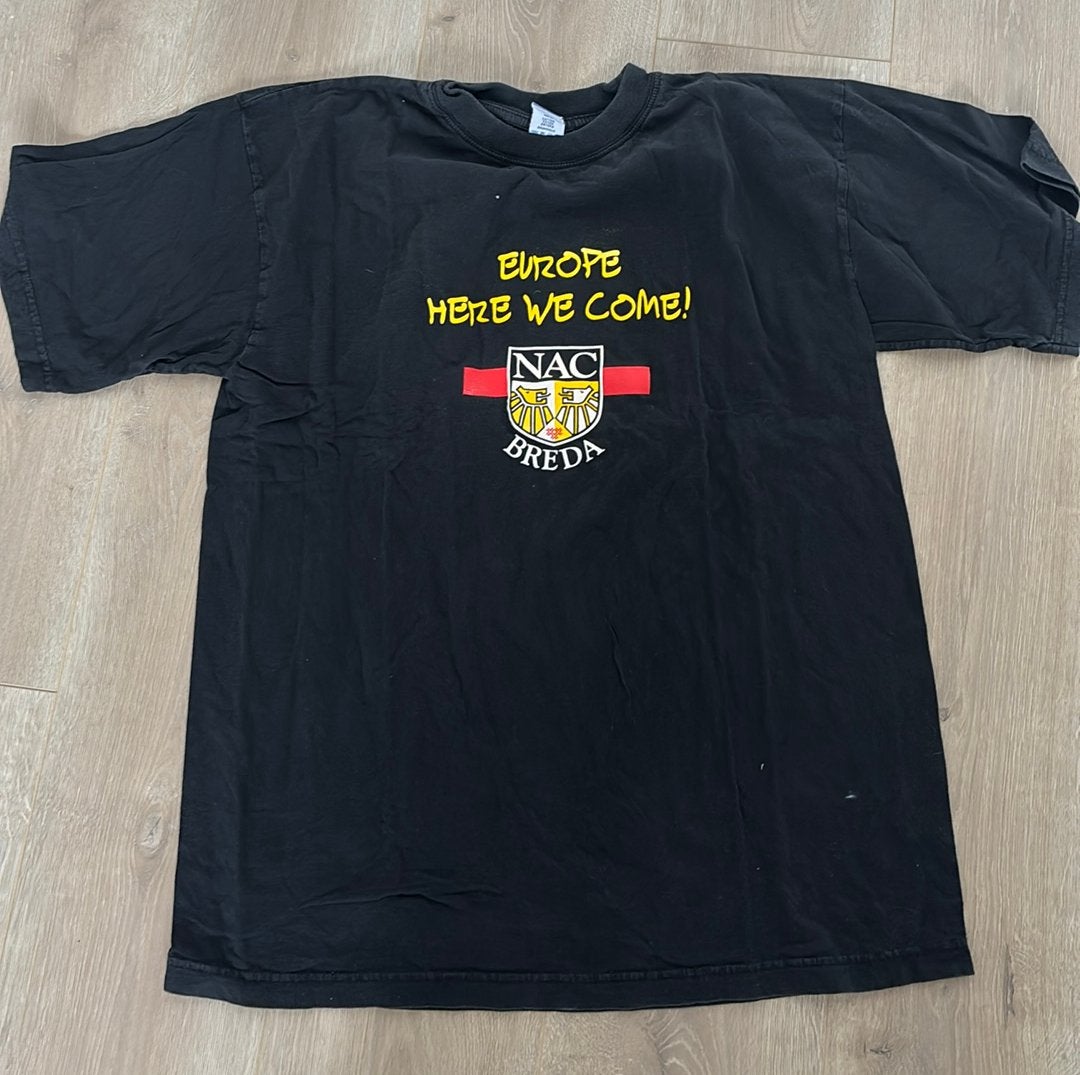 NAC Breda Europe here we come shirt maat XL, Ophalen, Zo goed als nieuw, Maat 56/58 (XL)