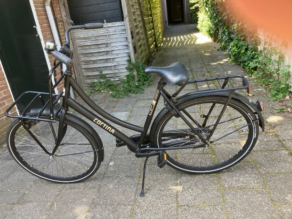 Cortina U1, Fietsen en Brommers, Fietsen | Dames | Damesfietsen, Zo goed als nieuw, Overige merken, (Extra) lage instap, 56 cm of meer