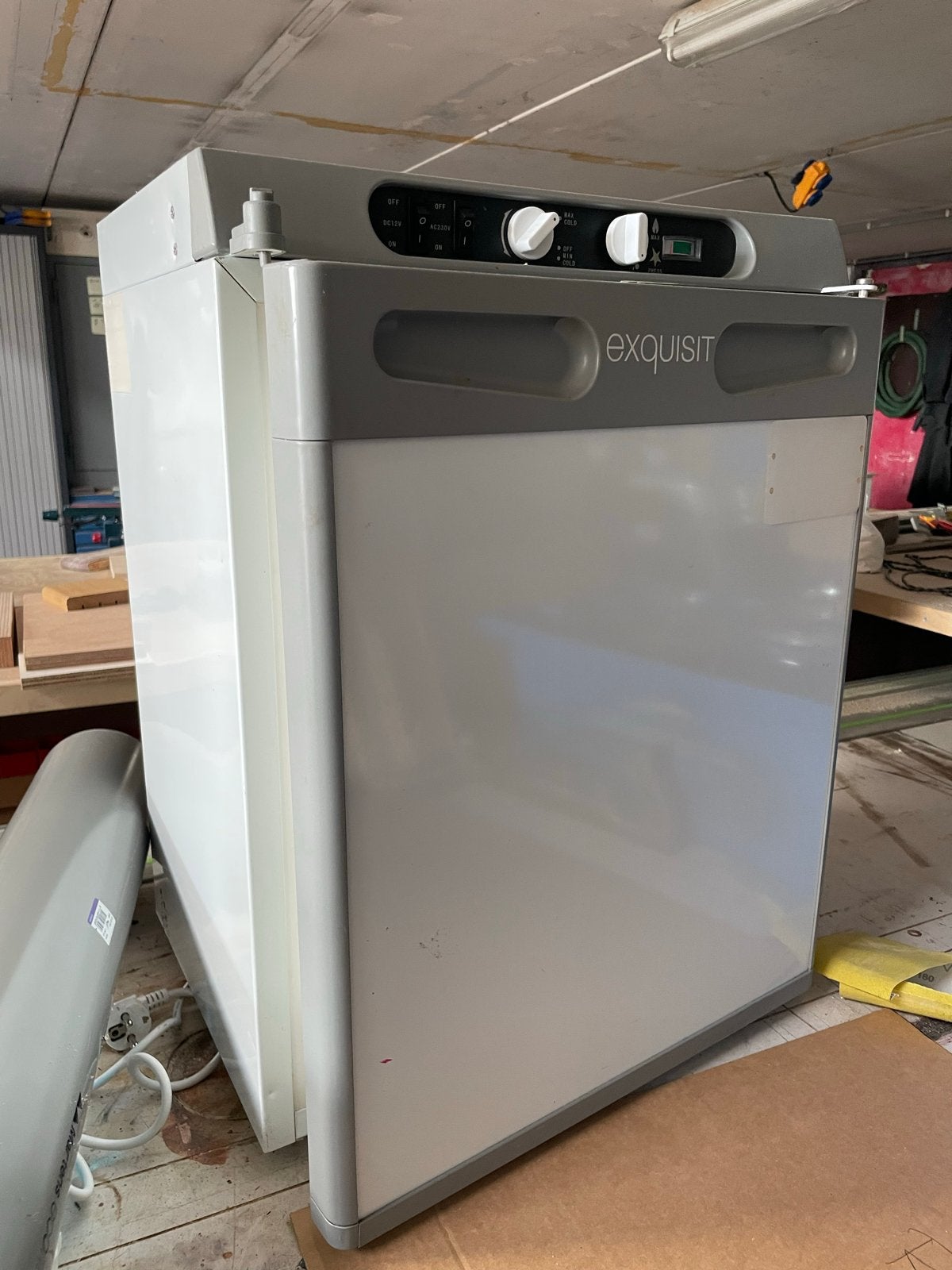 Exquisit Koelkast Gas/Elektra 12V/230V - Ideaal voor Camper/, Ophalen, Minder dan 75 liter, Zonder vriesvak, Gebruikt