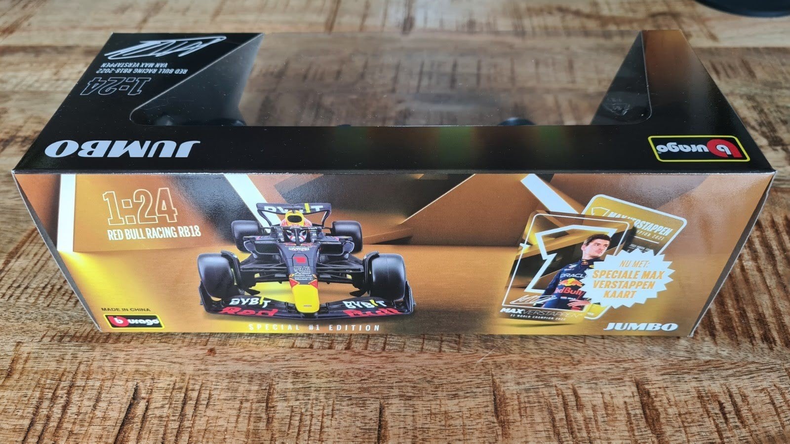 Max Verstappen RB 18 2022 Bburago, Hobby en Vrije tijd, Ophalen of Verzenden, Nieuw, Auto, Bburago