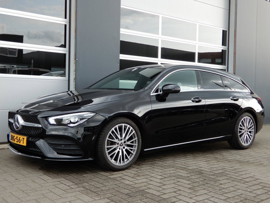 Mercedes-Benz CLA-klasse Shooting Brake 180 AMG Business Lin, 136 pk, Gebruikt, 4 cilinders, Zwart