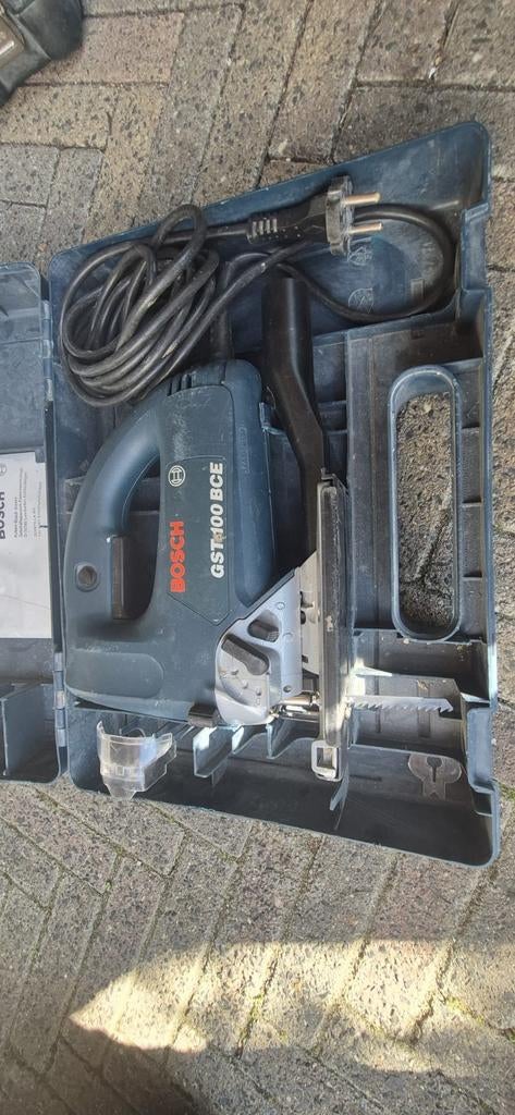 Bosch GST 100 BCE decoupeerzaag, Ophalen