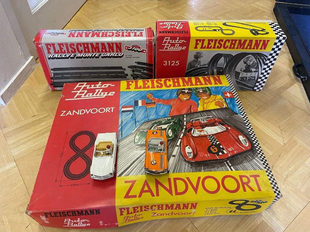 Fleischmann Auto Rallye Zandvoort, Fleischmann, Ophalen of Verzenden, Elektrisch, Met looping