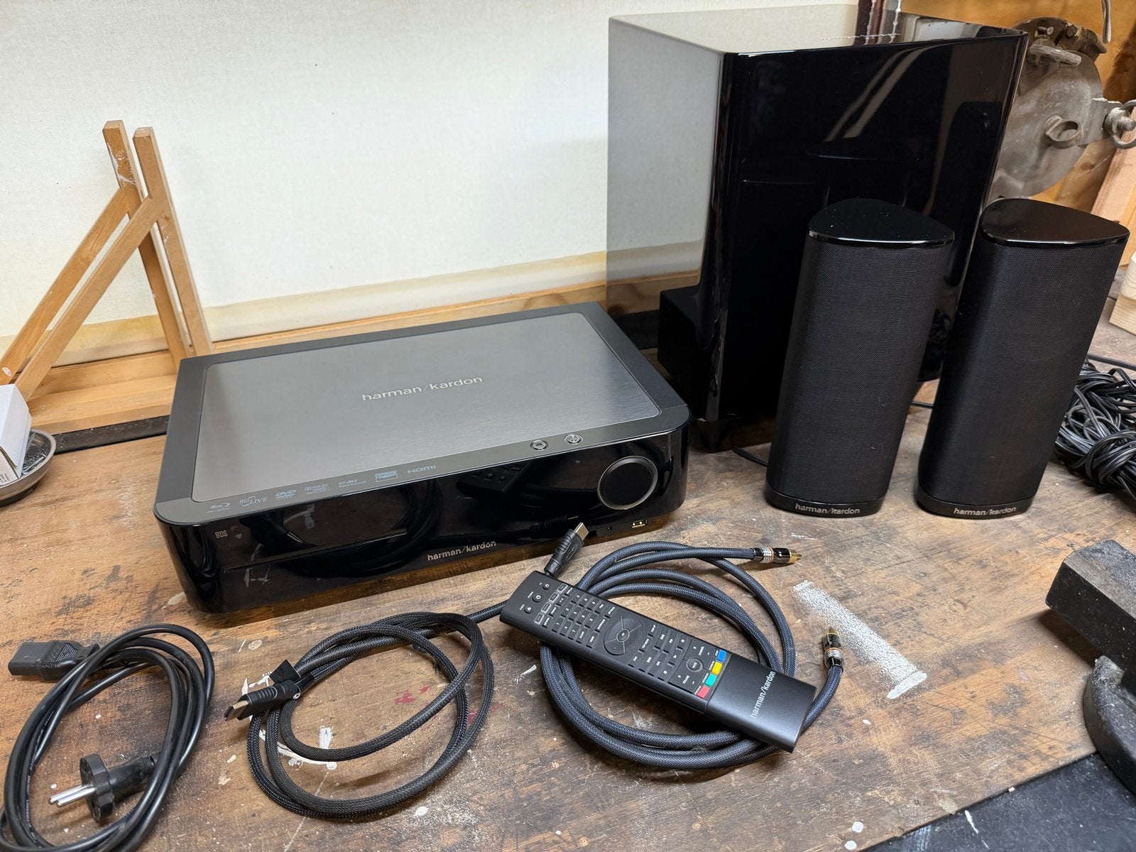 Harman/Kardon BDS 2 Blu-ray Home Cinema Systeem, Gebruikt, 2.1-systeem, Blu-ray-speler, Ophalen