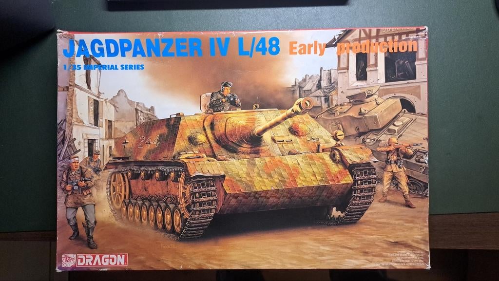 Dragon jagdpanzer IV L/48 early production 1:35, Ophalen of Verzenden, Nieuw, 1:35 tot 1:50