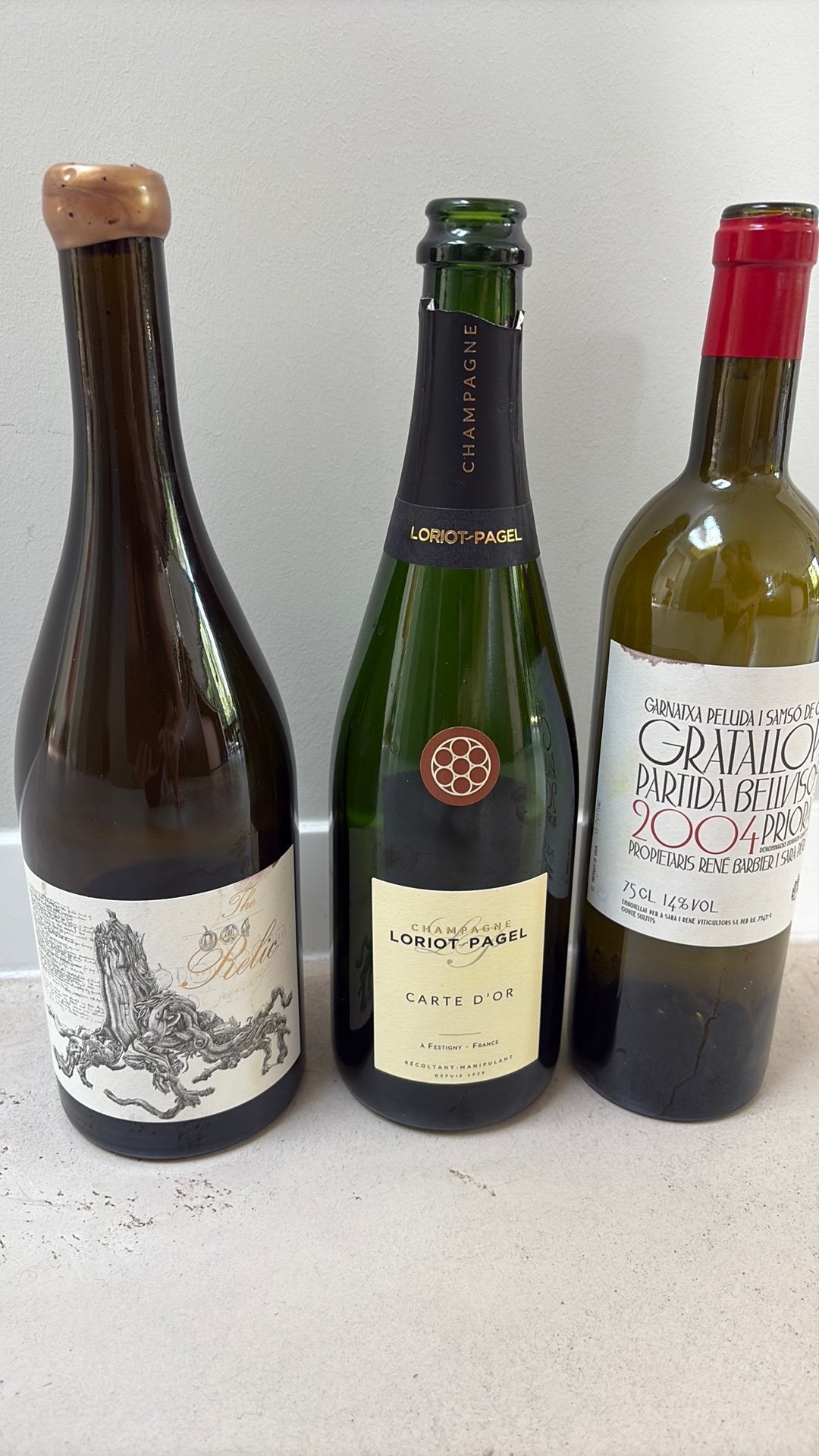 The Relic - Loriot Pagel- Gratallops Partida Priorat 2004, Ophalen of Verzenden, Gebruikt, Frankrijk, Rode wijn