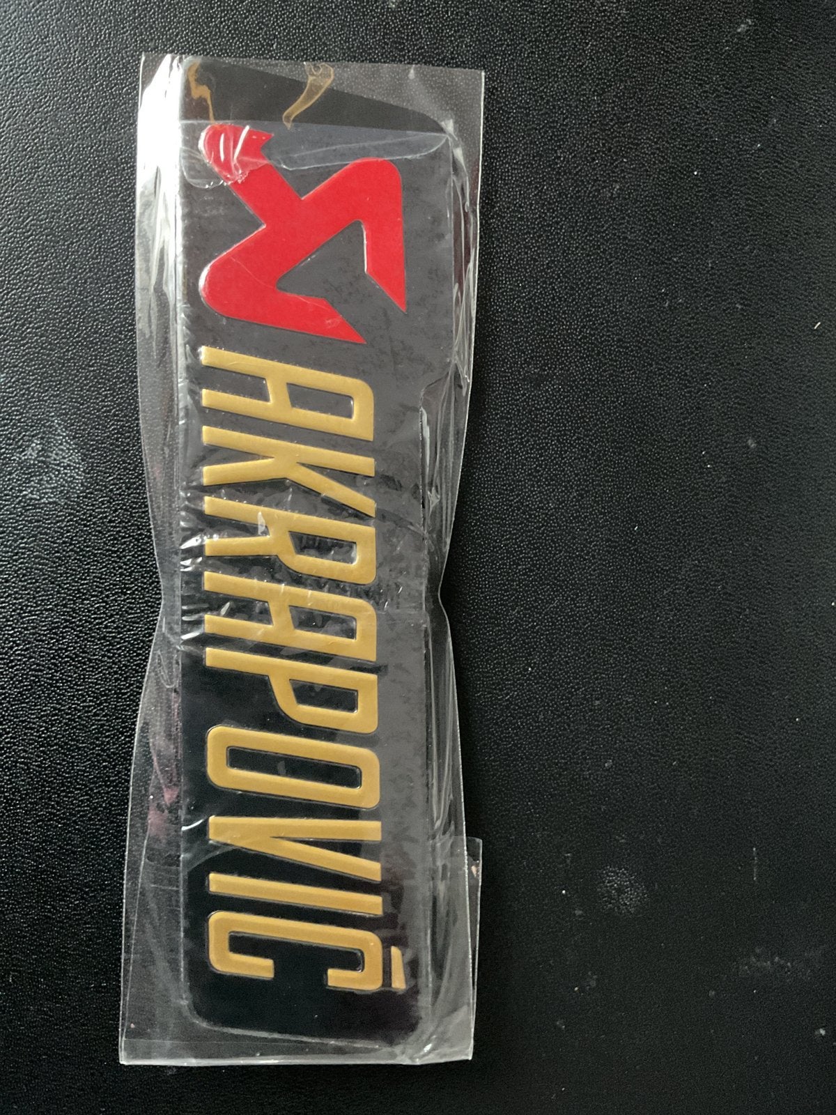 AKRAPOVIČ 3D Aluminium Sticker  hitte bestendig, Ophalen of Verzenden