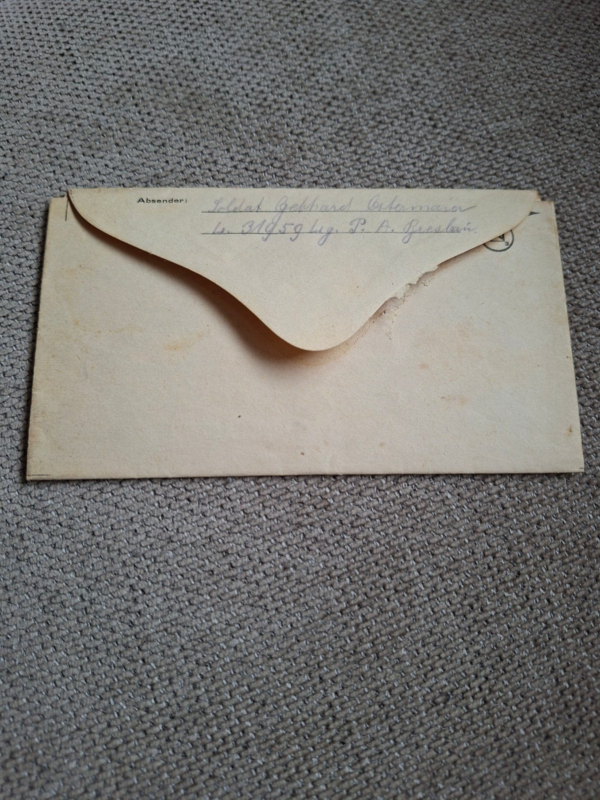 ww2 wo2 Duitse feldpost sanitater luftwaffe, Verzamelen, Ophalen of Verzenden, Duitsland