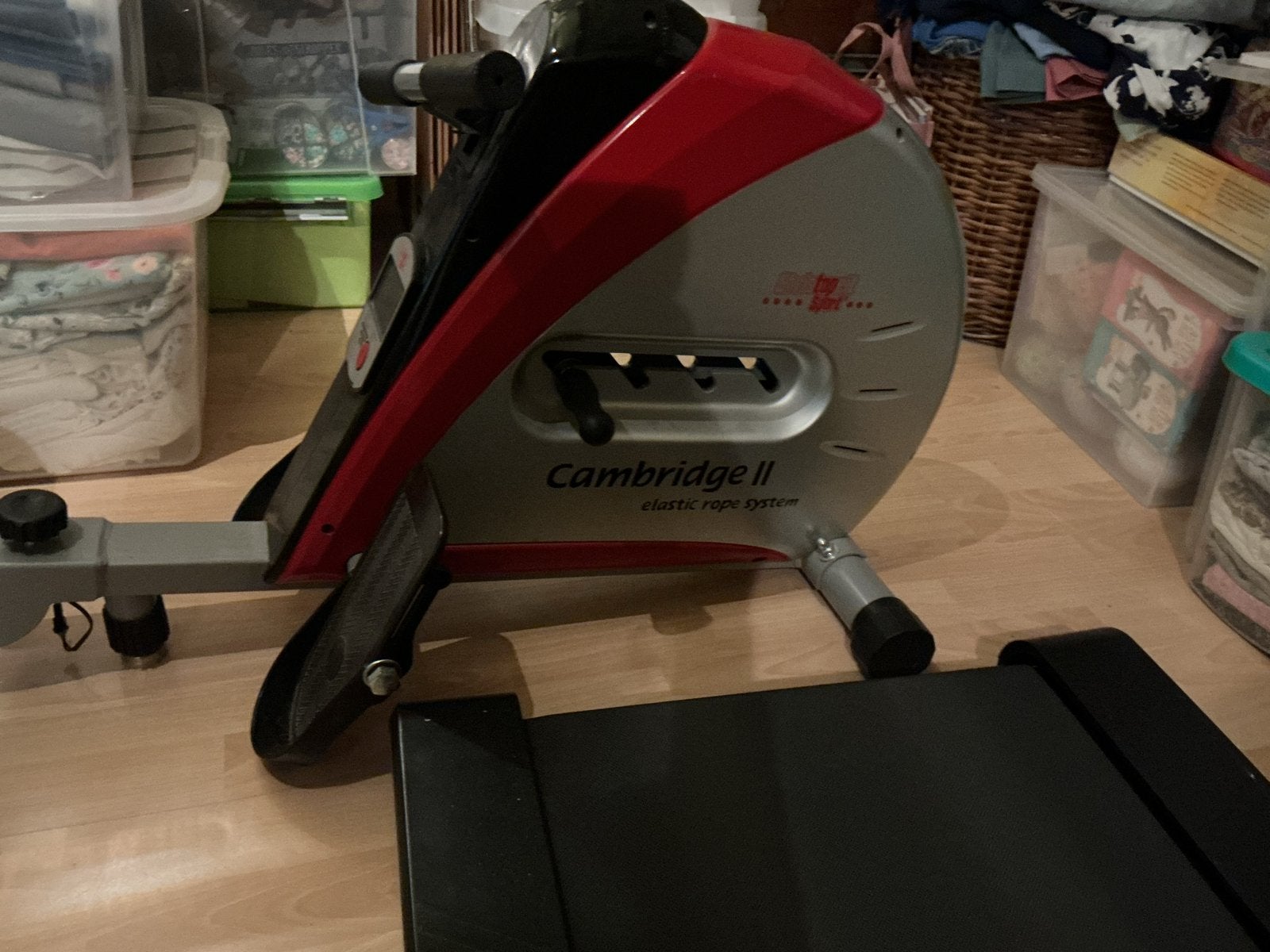 Roeitrainer Cambridge II met gebruiksaanwijzing, Ophalen, Gebruikt, Armen, Metaal