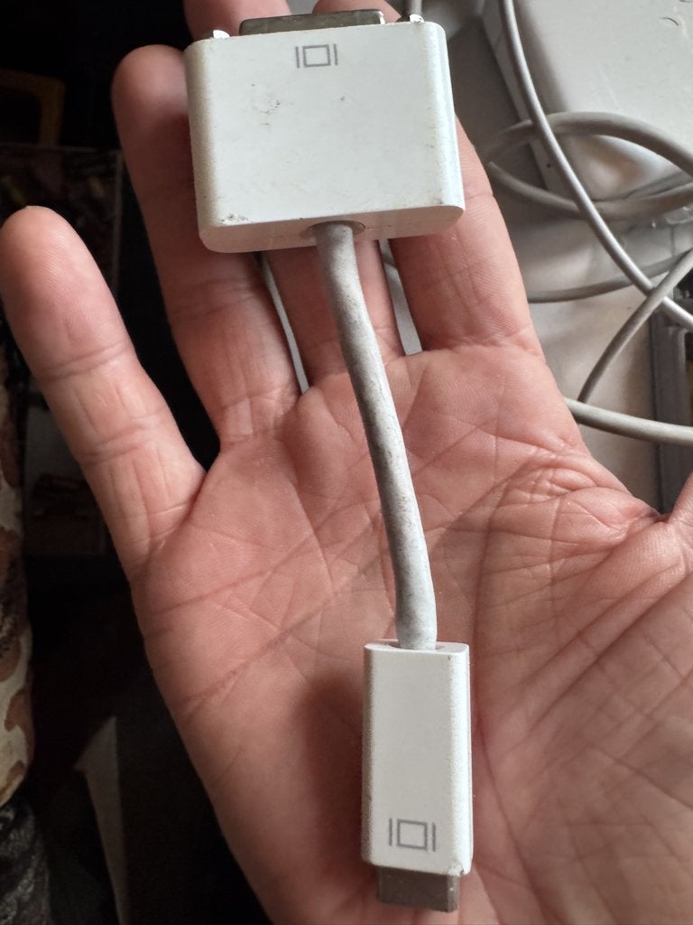Apple DVI kabel dongle, Ophalen of Verzenden