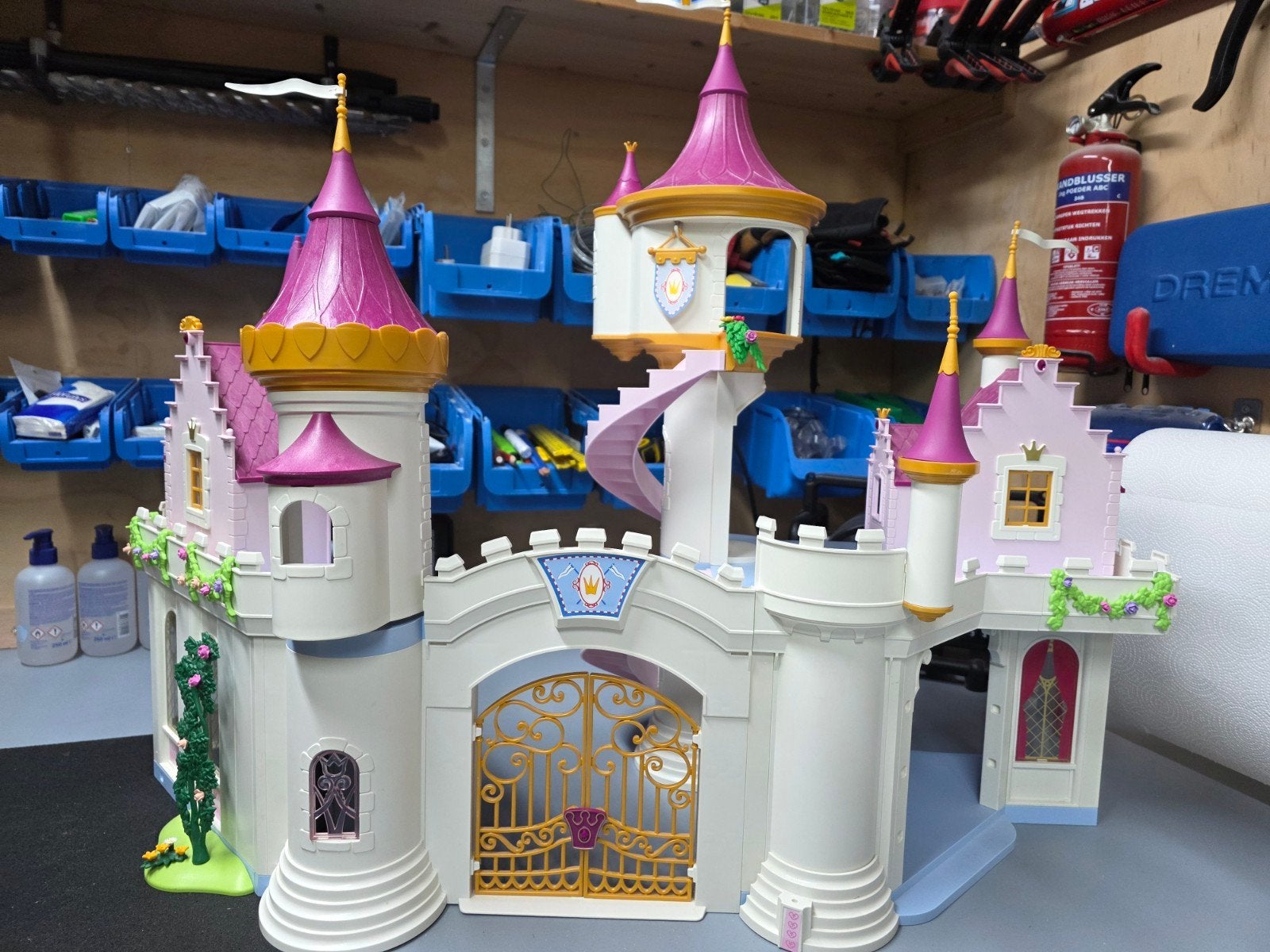 Playmobil Kasteel Compleet met Extra Accessoires, Ophalen of Verzenden, Gebruikt, Complete set, Kasteel/Fort
