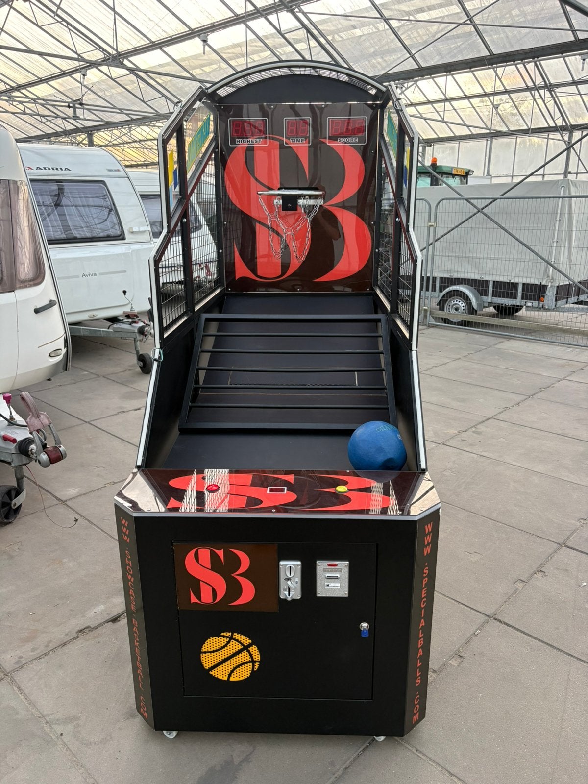 Basketbal Arcade Machine, Ophalen, Zo goed als nieuw