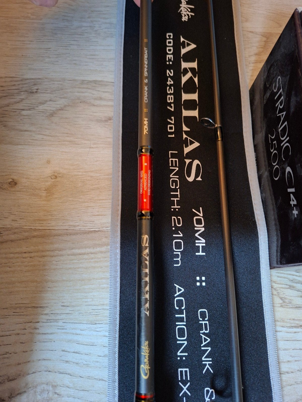 Gamakatsu Akilas Crank and Spinnerbait 70MH, Watersport en Boten, Hengelsport | Roofvissen, Ophalen, Zo goed als nieuw, Overige typen