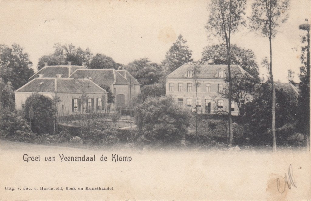 Veenendaal de Klomp, Verzenden, Voor 1920, Gelopen, Utrecht